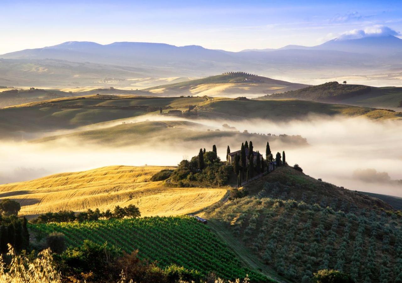 15 Min Da Montepulciano - Villa Chiara Montefollonico Luaran gambar